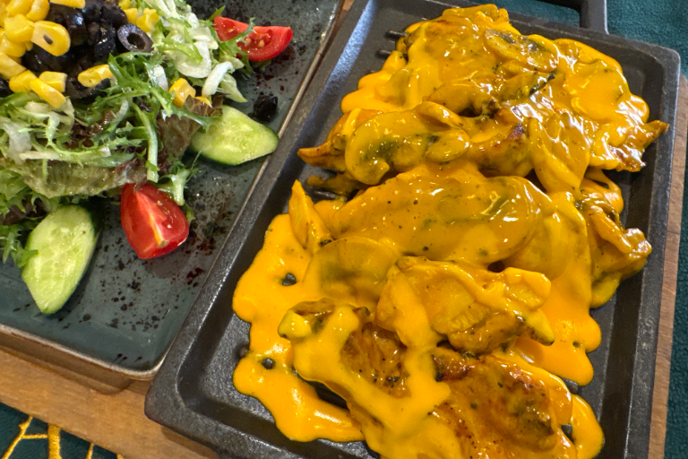 MANTARLI CHEDDAR SOSLU TAVUK